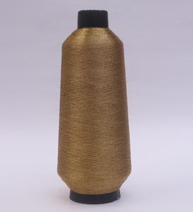 Fil à broder en polyester haute ténacité cuivre métallique Jari Kasab pour la couture et le tissage à la main - Product Image 4