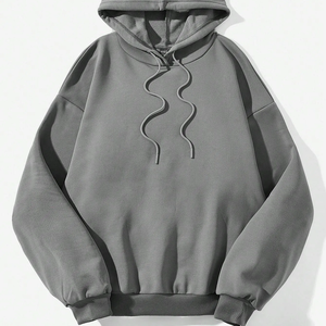 Sweat-shirts à capuche pour hommes 100% coton blanc épais éponge qualité poids lourd ajustement personnalisé bouffant impression thermique logo sweat-shirts à capuche pour hommes - Product Image 2