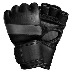 2025 Custom Professional UFC Half Finger <b>Fitness</b> <b>Gloves</b> High Quality PU Leather PVC Material for Outdoor Training and MMA Use - Product Image 1