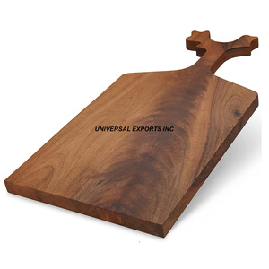 Planche à découper fantaisie en bois de belle qualité bloc à découper fait à la main classique élégant Designer planche à découper - Product Image 3