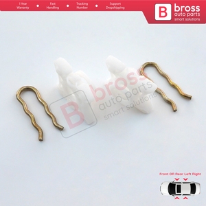 BWR5 Window Regulator <b>Sliding</b> Pivot Clips For E36 E92 E93 E34 E32 Z3 Z4 Passat B3 B4 Range 2 LP P38A 51321938884 - Product Image 4
