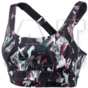 Offre Spéciale soutiens-gorge de sport pour femmes col en U séchage rapide vêtements de Fitness couleur unie sans manches soutien-gorge à glissière grande taille réversible léger - Product Image 3