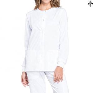 Conjuntos de médicos de manga larga, uniformes de hospital de tendencia superior con cuello redondo, alta calidad con el mejor diseño nuevo para mujeres - Product Image 2