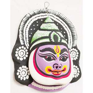 หน้ากากนำโชคแบบแขวนผนังกระดาษหลากสี - Product Image 2