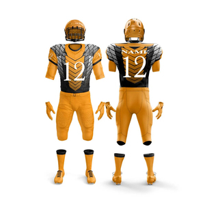 <strong>Custom</strong> USA <strong>Flag</strong> <strong>Sublimation</strong> Youth American Football Uniform <strong>Sublimated</strong> American Jersey Short Teamwear Kit - Product Image 6