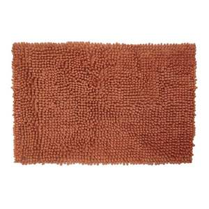 Alfombrillas de baño personalizadas modernas al por mayor alfombras de baño de diseño de secado rápido chenilla de algodón hechas a máquina con estilo moderno de color óxido por ITHL - Product Image 1