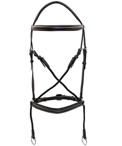 Brida Bitless Cuero real Alta calidad 2019 Brida de cuero de caballo Brida de cuero de filete de caballo de alta calidad - Product Image 5