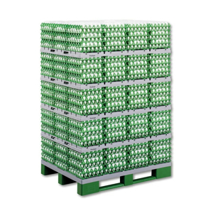 EGG CARGO eggs transportation and storage system/ plastic trays, crates and pallets for poultry farm