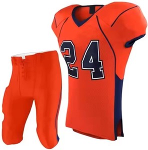 Dernière arrivée maillot d'équipe sportive unisexe ensembles de pantalons de haute qualité uniforme de football américain à séchage rapide élégant et durable grande taille - Product Image 5