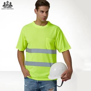 T-shirt de travail durable 100% coton OEM |   Tissu en toile renforcée |   Vêtements industriels |   Séchage rapide et écologique |   Commandes en gros - Product Image 4