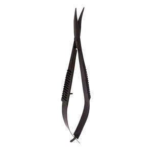 กรรไกรต่อขนตาสแตนเลสแบบมืออาชีพ ใบมีดโค้งคม - Product Image 6