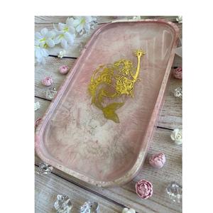 Plateau en résine pour un style de maison moderne et minimaliste, plateau de service pour gâteaux, jus et aliments, pour la maison, l'hôtel - Product Image 2