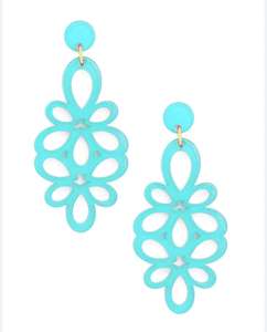 Premium Quality Hoop Earrings <b>Etsy</b> Hot <b>Sale</b> Best Selling Products 2024 Handmade Gift Resin Earing Lacquer Earrings - Product Image 5