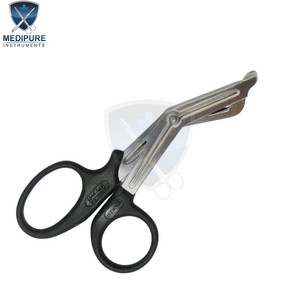 Ciseaux à pansement universels de qualité supérieure Ciseaux d'infirmière médicale en acier inoxydable pour instruments chirurgicaux de soins d'urgence - Product Image 6