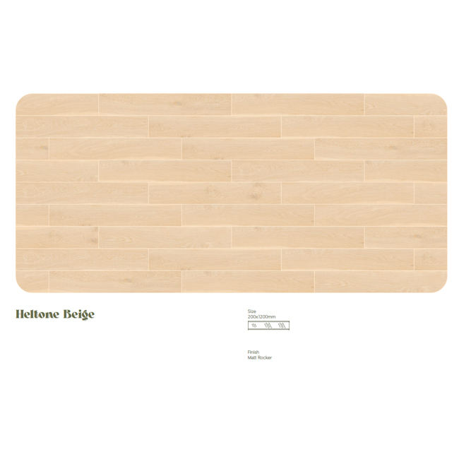Heltone Beige Porcelain Tiles