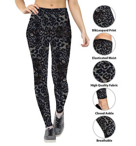 Mallas estampadas OEM para mujer tela elástica transpirable diseño personalizado ideal para eventos de fitness gymwear e identidad de marca - Product Image 6