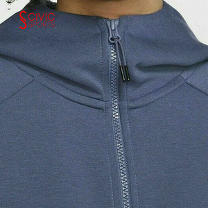 Sudadera con Capucha y Cremallera Personalizada con Logotipo, Sudadera con Cremallera de Primera Calidad para Hombre, Secado Rápido, Transpirable, Forro Polar Ecológico, Tallas Estadounidenses - Product Image 6