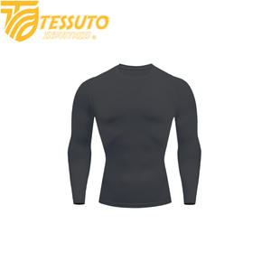 Camiseta de Manga Larga para Hombre, Protección Solar, Transpirable, de Poliéster y Elastano, Ecológica, con Impresión por Sublimación Personalizada, Absorbe la Humedad - Product Image 1