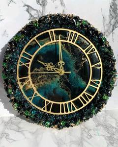 CHOICE Epoxy Resin <b>Wall</b> <b>Clocks</b> for Exquisite Spaces Unique Home Decor Gift <b>Wall</b> Epoxy Ocean <b>Clock</b> by Antique Creation - Product Image 3