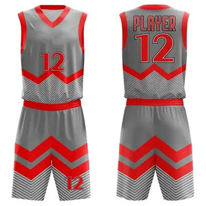 Tout nouveau uniforme de basket-ball personnalisé le plus populaire pour les jeunes fabriqué au Pakistan uniforme de basket-ball pour hommes maillot de basket-ball - Product Image 4