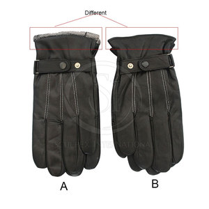 Gants en cuir d'hiver de qualité supérieure fabriqués au Pakistan, respirants, compatibles avec les écrans tactiles, écologiques, pour une utilisation décontractée en extérieur, taille plus - Product Image 6