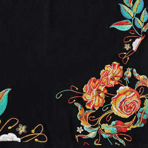 Camiseta bordada con el mejor diseño de precio razonable, camiseta de manga corta bordada de talla grande de Color sólido de alta calidad para hombre - Product Image 4