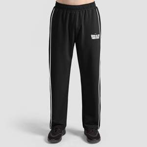 High Waist Sporty Style Black Trail <b>Trousers</b>-XL Lightweight Outdoor Pants with Customizable Logo Zipper Decorations Colored Wash - Product Image 2