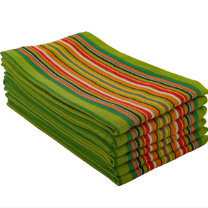 100% coton Salsa imprimé Golf serviette à séchage rapide lin microfibre bambou pour la maison plage enfants hôtels Restaurants couleur verte tissé - Product Image 1