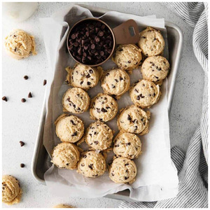 Ventes en gros Meilleure pâte à biscuits végétalienne comestible Recette de pâte à biscuits comestible Pack de 4 - Product Image 2