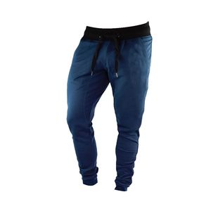 Pantalones de entrenamiento para hombre, pantalón de chándal de lana y algodón para correr, con bolsillos de carga, para Otoño e Invierno - Product Image 1