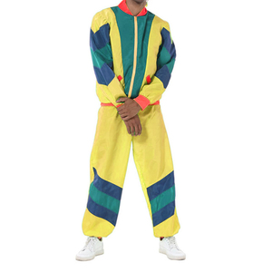 Survêtement en nylon uni léger et surdimensionné survêtement coupe-vent personnalisé Baggy survêtement 2 pièces femme pour hommes survêtement - Product Image 4