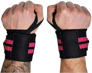 Muñequeras de Halterofilia Personalizadas de Tendencia OEM, Logotipo Personalizado, Ajustables, Hechas en Pakistán - Product Image 4