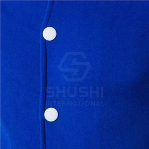 Veste de baseball pour homme à manches longues, design tendance, haute qualité, hiver, col montant, 100% coton molletonné - Product Image 4