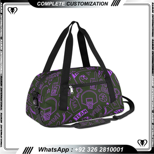 Sac de voyage Weekender personnalisé de luxe pour le sport-Logo personnalisé Basketball Football Gear - Product Image 4
