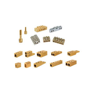 Borniers électriques en laiton du fournisseur très populaire avec prix économique de logo personnalisé de rainure - Product Image 2