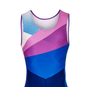 Uniforme de vêtements de sport d'aviron sans manches à séchage rapide sur mesure - Product Image 3