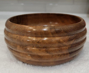 Cuenco de madera de primera calidad Vajilla de cocina versátil y elegante de Crescent Crafts - Product Image 3