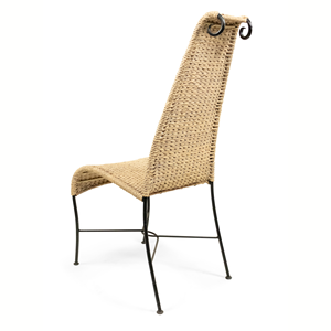 Handmade Modern Design Natural Rattan Garden Side <b>Chair</b> for Dining Park or Living Room Home Decor Furniture - Product Image 4