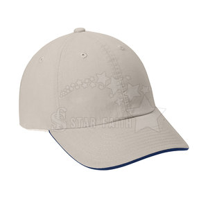 Deportes al aire libre diseño clásico sombrero de béisbol última llegada Unisex al por mayor personalizado sándwich ala estilo deportivo - Product Image 2