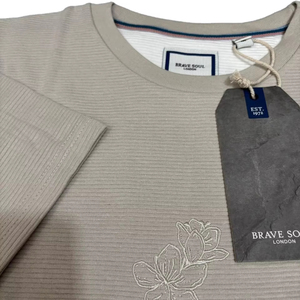 Nouveau Design T-shirt à col rond pour hommes à séchage rapide respirant 100% coton solide imprimé motif fil teint lavé Techniques 180 grammes - Product Image 5