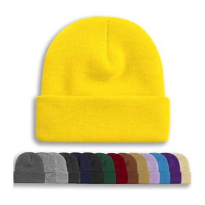 Gorro de Invierno Sostenible, Gorros de Punto de Talla Grande, Transpirables, de Moda, Material Suave de Secado Rápido, Antiencogimiento, Gorros de Hombre - Product Image 1