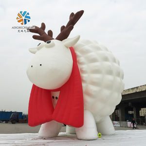 Рекламная гигантская пользовательская модель надувных овец животных рекламная надувная имитируемая модель овец - Product Image 3