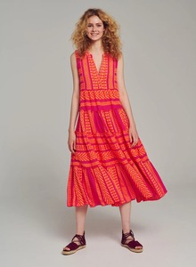 Robe d'été indienne tissée en V faite à la main pour femmes Mini robe confortable et élégante pour les femmes, parfaite pour le jour ou la nuit - Product Image 2