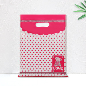 Bolsa con asa troquelada Compras de plástico Uso industrial para negocios y compras listo para exportar Vietnam Alta calidad - Product Image 3