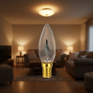 Ampoule incandescente E14 3W 230V, bougie d'allumage CL 22x54 - Product Image 3
