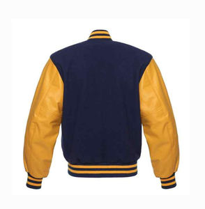 Best Selling Winter Canvas Vintage Varsity Jacket <b>Waterproof</b> Windproof Breathable Reversible Front Plus Size High Quality Casual - Product Image 3