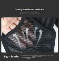 Ceinture de soutien lombaire réglable, respirante et douce avec protection professionnelle pour le soulagement des douleurs dorsales et usage isolé pour adultes
