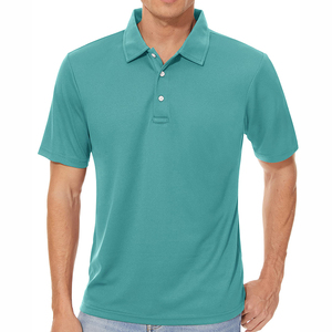 Polo de manga corta para hombre de calidad superior, última tendencia, patrón sólido, transpirable, antiarrugas, hecho - Product Image 1