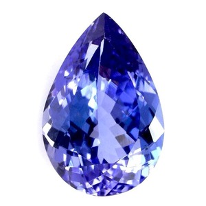 Tanzanite ธรรมชาติลูกแพร์10X7mm ลูกแพร์ตัดรูป tanzanite เครื่องประดับหินหลวมอัญมณีที่มีคุณภาพสูง Facet ธรรมชาติต้นฉบับ - Product Image 1