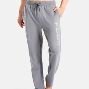 Pantalones de chándal de estilo casual para hombre de algodón orgánico 100% de calidad superior de la India - Product Image 1